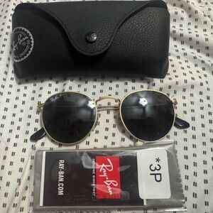 Ray-Ban Classic Gold Frame Sunglasses